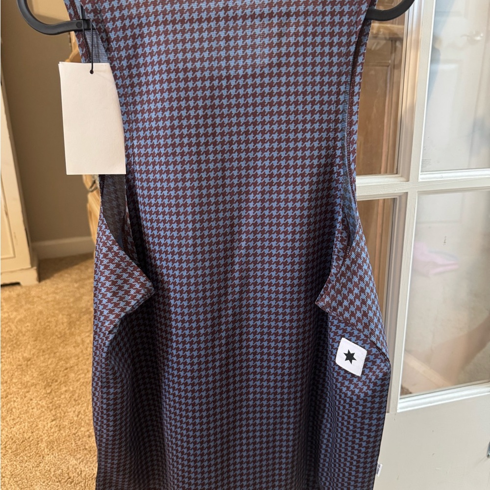 Saysky Houndstooth Combat Running Singlet - Picture 3 of 4